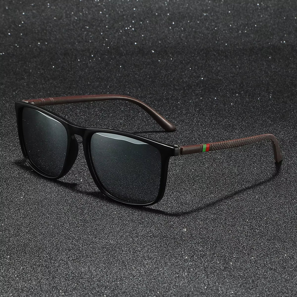 Square Polarized Sun Glasses for Driving Fishing Fashion UV400 Women Men Unisex Sunglasses Brand Designer