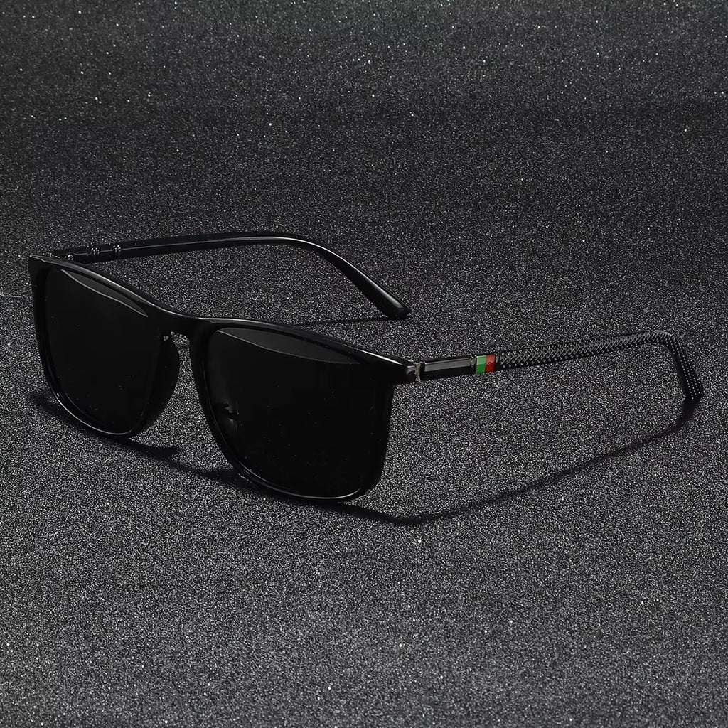 Square Polarized Sun Glasses for Driving Fishing Fashion UV400 Women Men Unisex Sunglasses Brand Designer