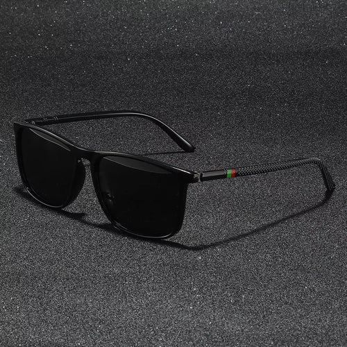 Square Polarized Sun Glasses for Driving Fishing Fashion UV400 Women Men Unisex Sunglasses Brand Designer